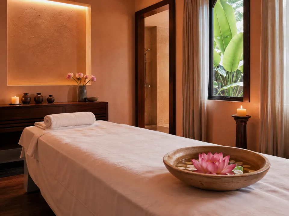 Phòng trị liệu tại Spa Hoa Sen